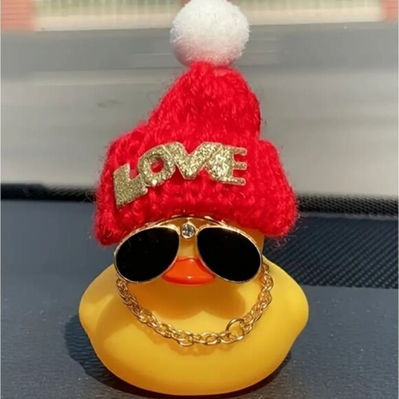 Car Dashboard Rubber Duck Combo Set - Picture 1 of 7